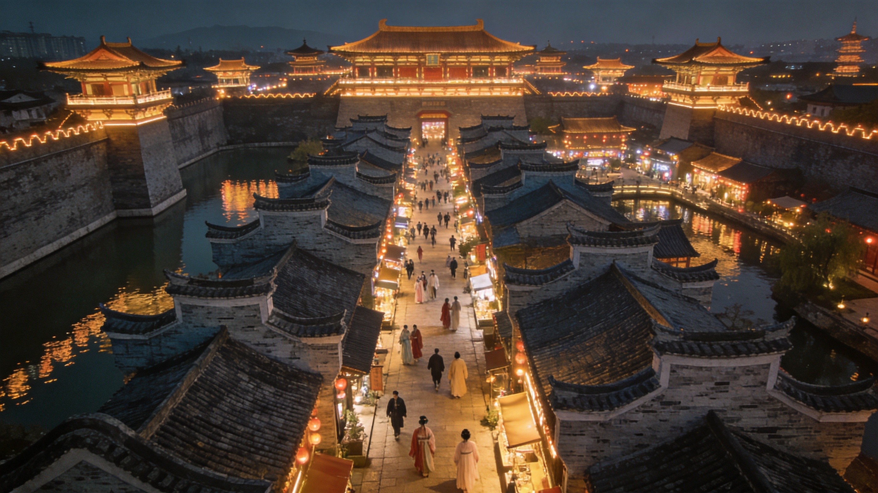 洛阳洛邑古城项目实景