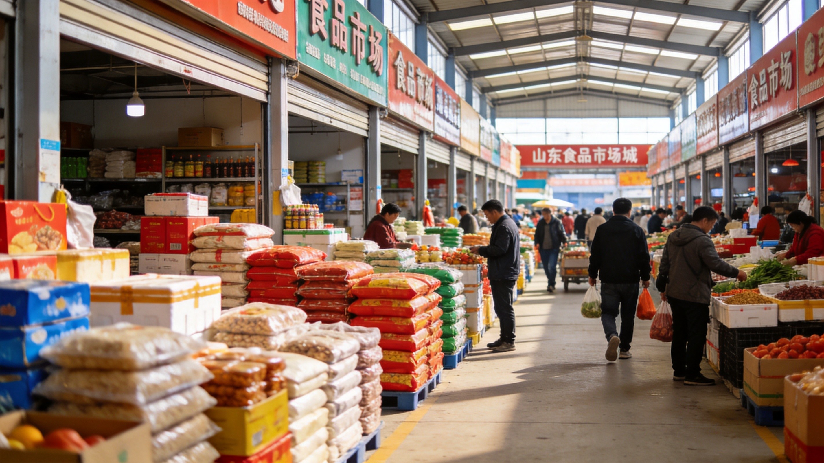 山东食品城项目实景
